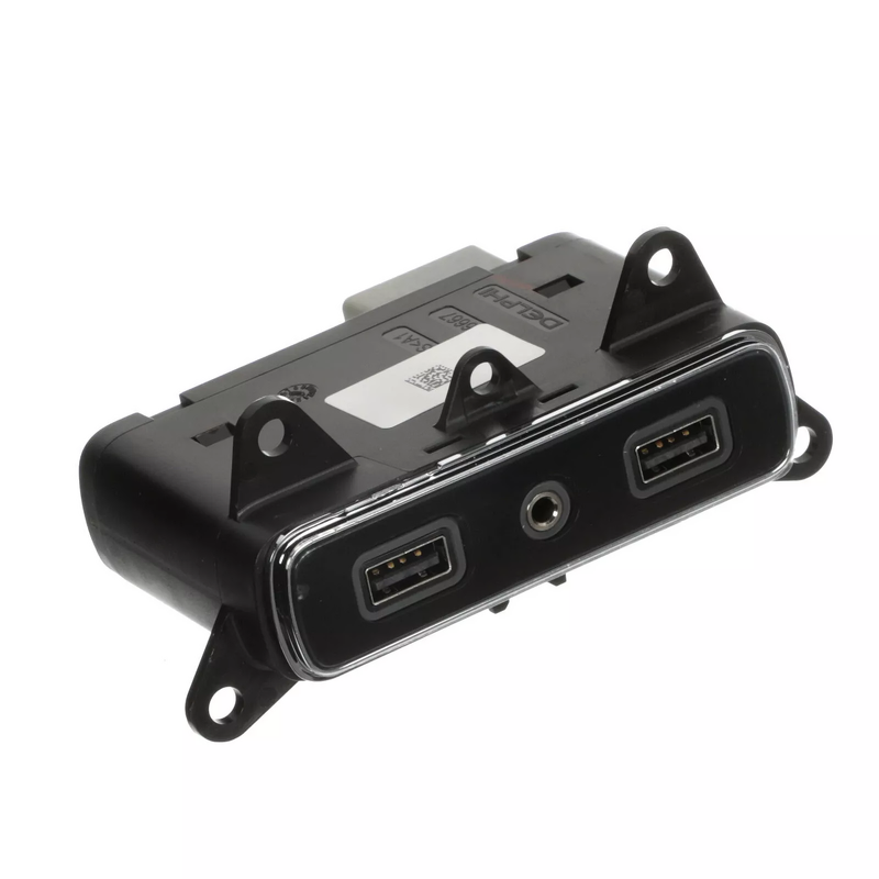 USB Port Auxiliary Media Hub Manufacturer - OEM MOPAR 68323663AE for Jeep Grand Cherokee SD Condition New