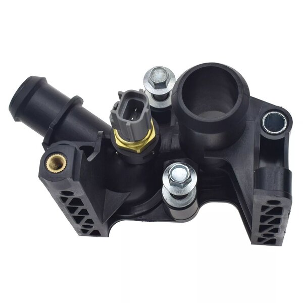 Engine Thermostat Manufacturer - DONPINS New for 2011-17 Ford Fiesta Coolant Water Outlet Housing 7M5G8K556AC BE8Z8K556A