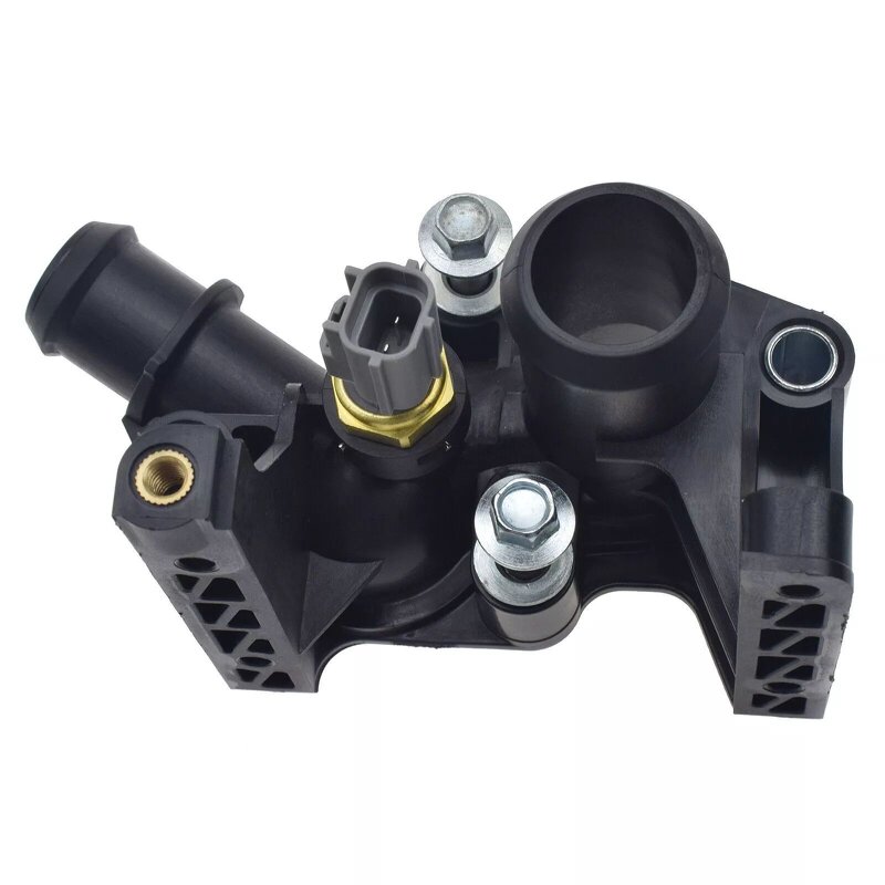 Engine Thermostat Manufacturer - DONPINS New for 2011-17 Ford Fiesta Coolant Water Outlet Housing 7M5G8K556AC BE8Z8K556A