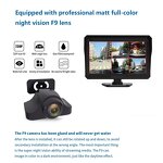 Car Rear View DVR Kit Manufacturer - 10 Inch AHD IPS 5CH Five Split Monitor + 5x AHD 720P 4Pin IR Reverse Parking for RV Bus Truck