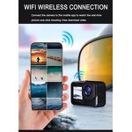 Action Camera Manufacturer - 5K 30FPS Touch Waterproof Dual Colorful Screen 4K with WIFI EIS Remote Control Zoom