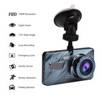 Car DVR Dash Camera Manufacturer - Wholesale Cheap GT700 Rear View Dual Lens 1080P 3.6 Inch 4inch Full HD Cycle Recording