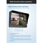 Truck DVR Monitor Manufacturer - 7 Inch 1280x720 High Definition AHD Night Vision Reverse Backup Recorder for Bus Car