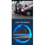 Car DVR Mirror Camera Manufacturer - 4K Rear View GPS WiFi Rear Camera Dash Cam Video Registrar Parking Monitor Radar Speed Warning