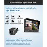 Truck DVR Monitor Manufacturer - 7 Inch 1280x720 High Definition AHD Night Vision Reverse Backup Recorder for Bus Car