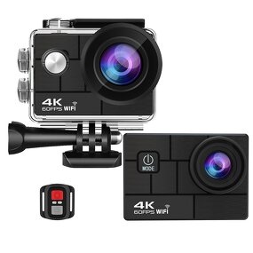 Action Camera Manufacturer - HD 4K 60/30fps 1080P 60fps WiFi 2.4G Hz 170D Underwater Waterproof Helmet Sport