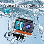 Action Camera Manufacturer - 4K 60fps WiFi Waterproof Underwater Video Recording Sport 2.0 Inch Touch Screen Outdoor