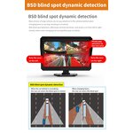 Car DVR Monitor Manufacturer - 10.1 Inch Touch 4CH AHD Recorder Vehicle Night Vision Mini Camera With Audio Card Recording