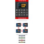 Car Rear View DVR Kit Manufacturer - 10 Inch AHD IPS 5CH Five Split Monitor + 5x AHD 1080P 4Pin IR Reverse Parking for RV Bus Truck