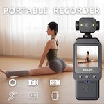 Action Camera Manufacturer - 1080P WIFI Portable Sport with Rotatable Lens Screen Flashbulb Video Photo Beauty Filters