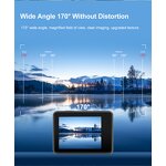 Action Camera Manufacturer - HD 4K 60/30fps 1080P 60fps WiFi 2.4G Hz 170D Underwater Waterproof Helmet Sport