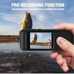 Action Camera Manufacturer - 4K WiFi Anti-shake Sport Dual Screen 30m Waterproof Touch for Travel Video Diving Bodycam