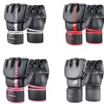 MMA Gloves Manufacturer - Custom Logo Leather PU Microfiber 4oz 6oz 7oz Open Palm