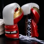 Boxing Gloves Manufacturer - Muay Thai Custom Logo Kick Microfiber Leather Training