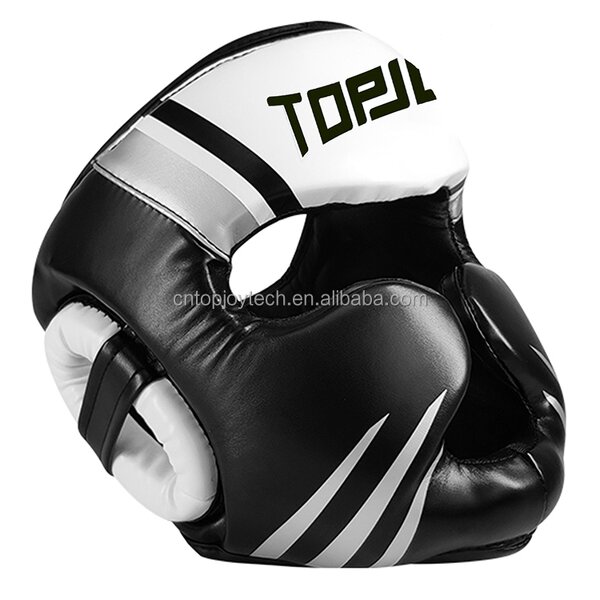 Boxing Head Guard Manufacturer - Professional Black Training Custom Logo