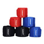 Boxing Hand Wraps Manufacturer - Custom Logo Printing Elasticated Quick Wrist Wraps
