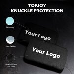 MMA Knuckle Pad Protector - Half Finger Fighting Sanda Thai Boxing Gel Guard