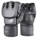 MMA Gloves Manufacturer - Hot Sale Comfort Endurance Half Finger High-end Leather