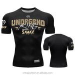 Boxing Rash Guard Manufacturer - Custom Logo Boxing Wear Vest and Short Men MMA