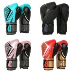 Boxing Gloves Manufacturer - Fashion Leather Red 12oz Custom Logo Training