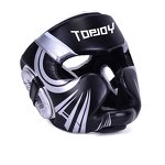 Boxing Head Guard Manufacturer - New Design Fashion Orange Leather Adult