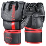 MMA Gloves Manufacturer - Hot Sale Comfort Endurance Half Finger High-end Leather