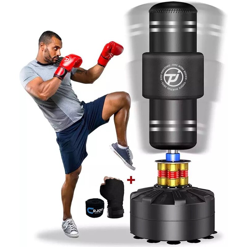 Boxing Punching Bag Manufacturer - Custom Professional Freestanding Springs Kick