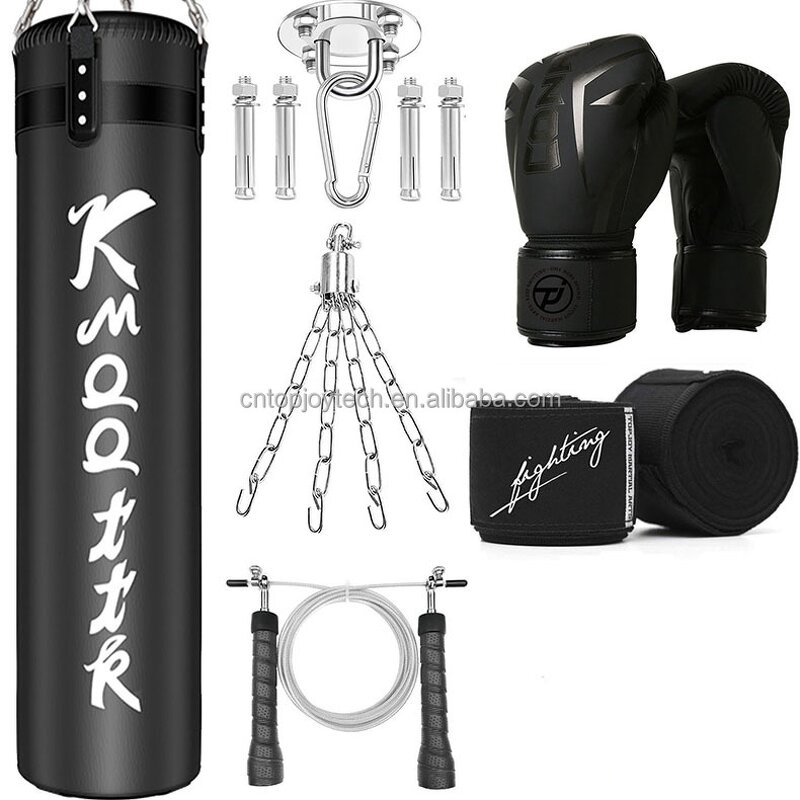 Boxing Equipment Kit Manufacturer - Professional Heavy Bag Combo Training Kit
