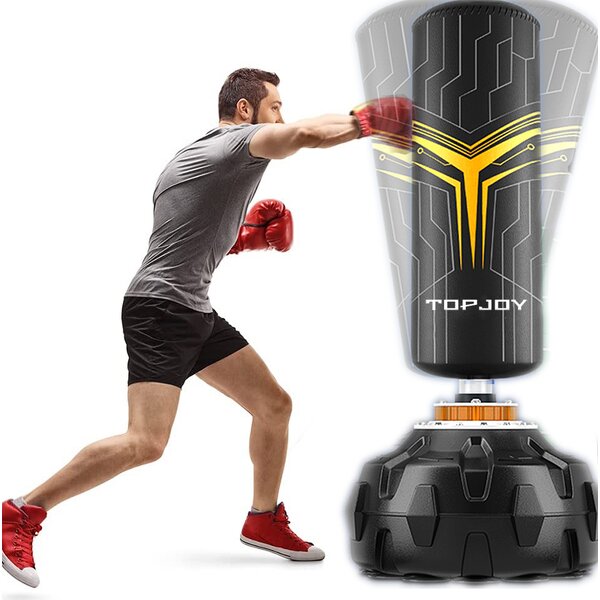 Boxing Punching Bag Manufacturer - Custom logo Standing Power Strike Heavy Bag