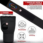 Boxing Hand Wraps Manufacturer - Quick Hand Wrap MMA Gel Inner Gloves Custom Logo