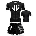 Boxing Wear Manufacturer - Custom Logo Boxing Vest and Short Men MMA Muay Thai