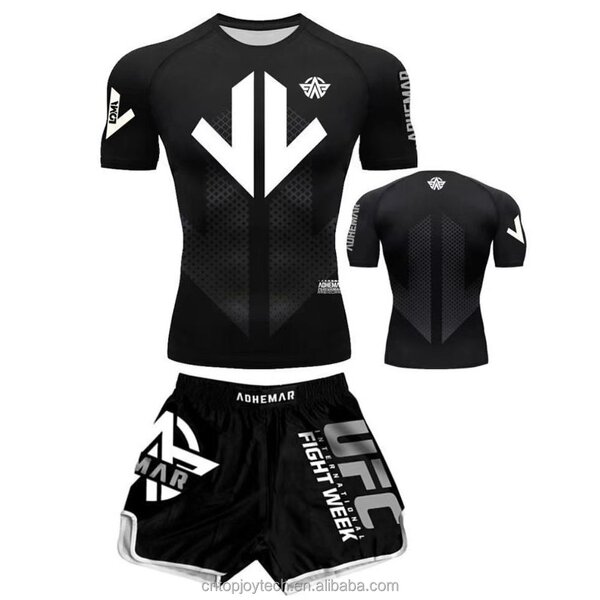 Boxing Wear Manufacturer - Custom Logo Boxing Vest and Short Men MMA Muay Thai