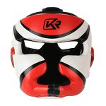 Boxing Head Guard Manufacturer - Custom logo Pu Leather Training Protector