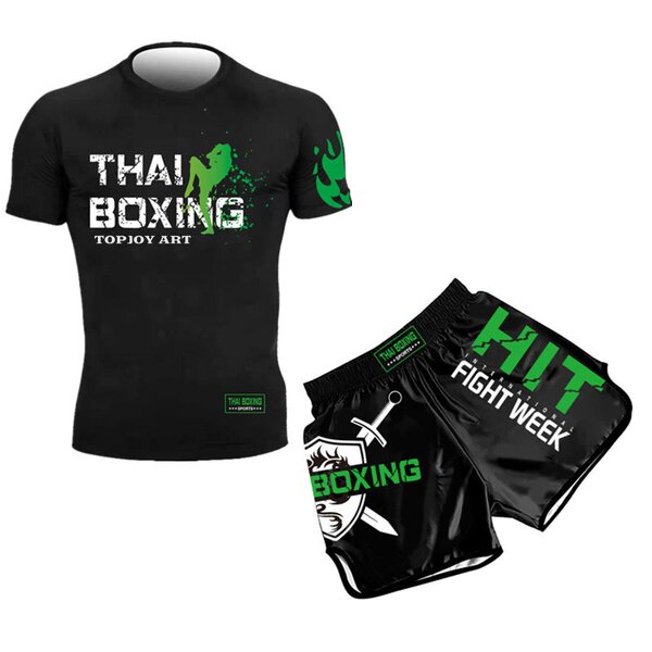 Boxing Suit Manufacturer - Gym Fighting Arts Training Clothes Quick Drying Muay