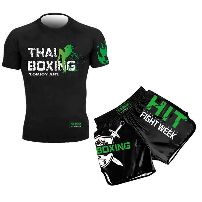 Boxing Suit Manufacturer - Gym Fighting Arts Training Clothes Quick Drying Muay