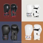 Boxing Gloves Manufacturer - Hook and Loop Sparring Training Muay Thai 10oz 16oz