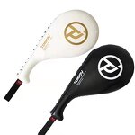Boxing Paddles Manufacturer - Muay Thai Adult Kid Double Clapper Kick Striking Pads