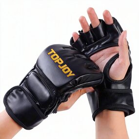 MMA Gloves Manufacturer - Adult Custom Logo PU Leather ImpactProtect Padding