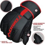 MMA Gloves Manufacturer - Adjustable Wrist Wraps Secure Fit Gel Padding Reinforced