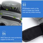 Boxing Gloves Manufacturer - Hook and Loop Sparring Training Muay Thai 10oz 16oz