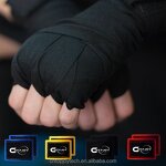 Boxing Hand Wraps Manufacturer - Custom Logo 180inch Printing Pure Muay Thai Cotton