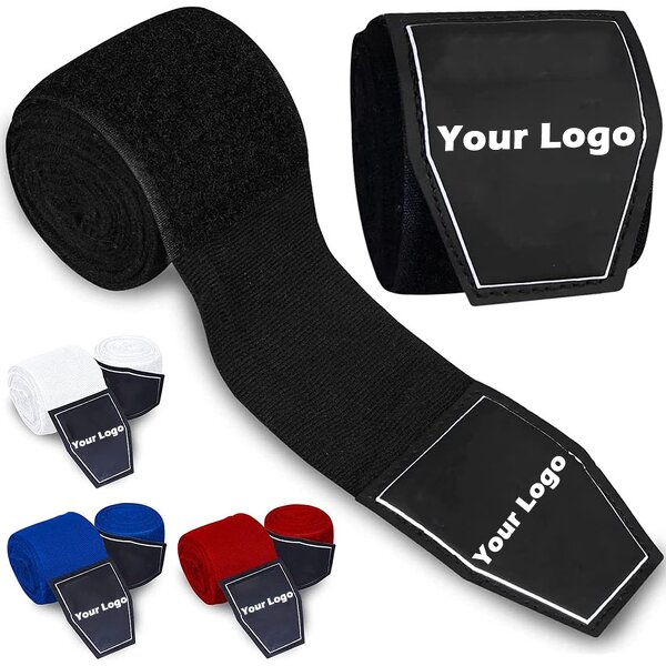 Boxing Hand Wraps Manufacturer - 4m 180inch Semi Elasticity Mexican Bandages Custom