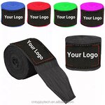 Boxing Hand Wraps Manufacturer - MMA 180 Inch 4.5m Sports Mexican Custom Size Logo