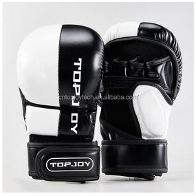 MMA Gloves Manufacturer - Wear Resistant Muay Thai Sparring Half Finger Custom Logo