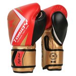 Boxing Gloves Manufacturer - Fashion Leather Red 12oz Custom Logo Training