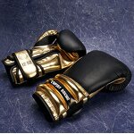 Boxing Gloves Manufacturer - Muay Thai Custom Logo Kick Microfiber Leather Training