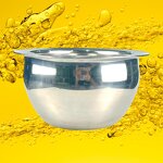 Salad Bowl Manufacturer - Hot Sale Stainless Steel with Lid for Fruit Salad Oil Pot Mixing