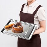 Stainless Steel Tray Manufacturer - Thickened for Barbecue Steamed Rice Grilled Fish Hotel