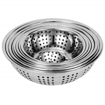 Filter Bowl Manufacturer - Stainless Steel Large Hole Drainage for Washing Fruits Vegetables