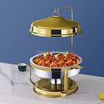 Chafing Dish Manufacturer - Stainless Steel Hanging Cover for Luxury Hotel Restaurant Buffet Sets